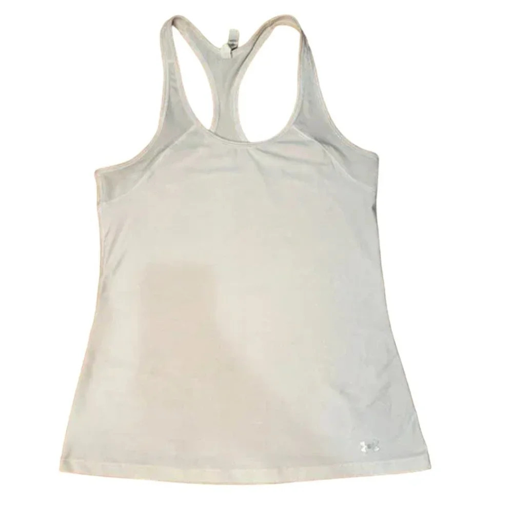 UNDER ARMOUR Heat Gear Racer Back Workout Tank Top - size Medium